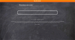Desktop Screenshot of bitcoinscope.com