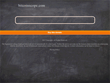 Tablet Screenshot of bitcoinscope.com